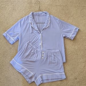 Love by GAP lavender pajamas short set